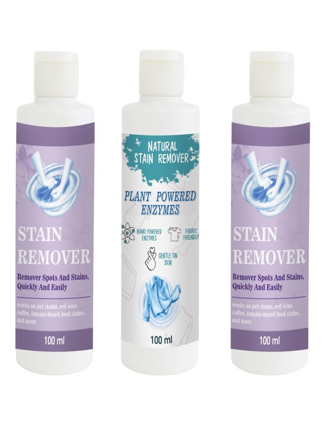 TOOVUS Stain Remover Combo Pack of Purple, Shirt and Purple Stain Remover | Multi-Surface Cleaning Solution for Clothes, Fabrics, Upholstery (100 g Each) - Image 1